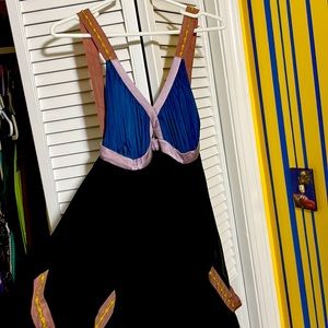 Flowy Silk purple Summer Nights Dress